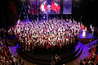 Geleceğin mühendislerinin kep atma heyecanı