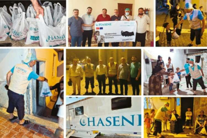 HASENE DERNEĞİ MUHTAÇLARIN YANINDA