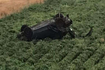 Gaziantep’te otomobil takla attı: 1 ölü