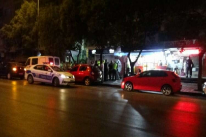 Kimlik göstermeyip polise bıçak çeken şüpheli, vurularak etkisiz hale getirildi