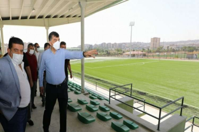 FADILOĞLU İLE GÖZEGİR, M. HAYRİ ÖZKEÇECİ SPOR KOMPLEKSİ’Nİ İNCELEDİ