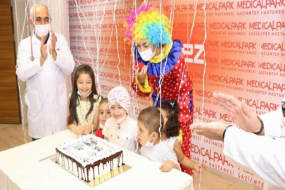 Lösemili çocuklar için eğlence düzenlendi