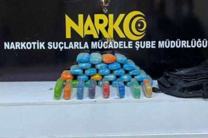 Gaziantep’te 16 kilo 650 gram eroin ele geçirildi