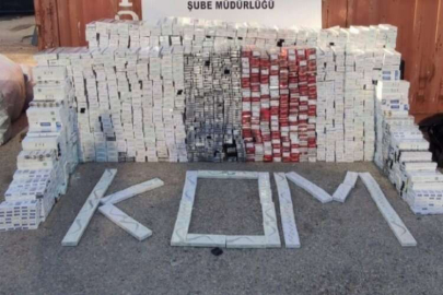 Gaziantep’te bir haftada 37 bin paket kaçak sigara yakalandı