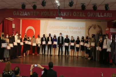 GKV’liler Cambridge Assessment English 2021 sertifikalarını aldı