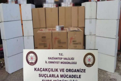229 bin 800 kaçak makaron ele geçirildi