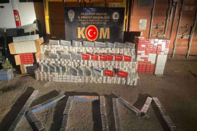 10 bin 790 paket kaçak sigara ele geçirildi