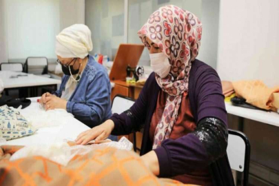 Geleneksel el nakışları yaşatılıyor