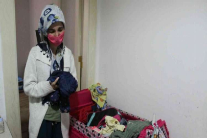 Baba dehşetinin yaşandığı ev ilk kez görüntülendi