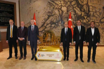 Samsun protokolünden Gaziantep Valisi Gül’e ziyaret