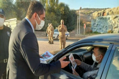 Kilis’te emniyet kemeri kullanımına dikkat çekiliyor