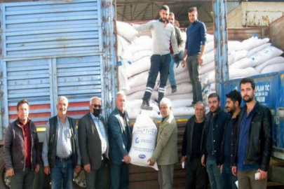 Büyükşehir’den çiftçiye buğday tohumu