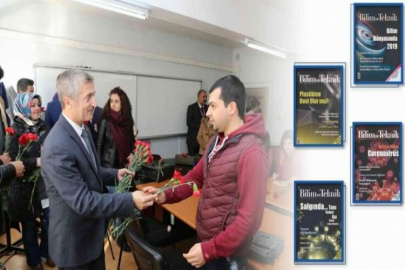 Tahmazoğlu’ndan Gaziantep’teki tüm öğretmenlere TÜBİTAK dergisi aboneliği