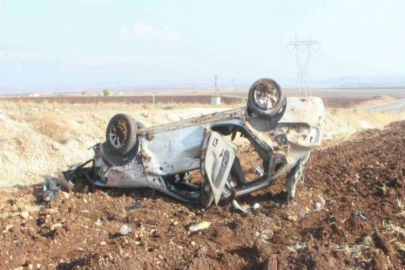 Otomobil takla attı: 8 yaralı