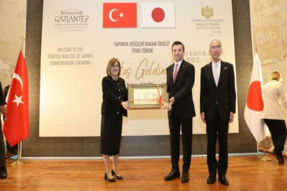 TÜRK-JAPON DOSTLUĞU ÖDÜLLE TAÇLANDI