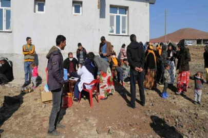 Mevsimlik tarım işçileri aşılanıyor