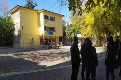 İlkokulda yangın paniği