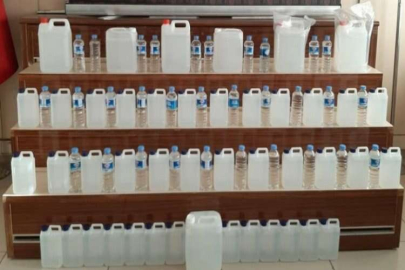 Gaziantep polisinden kaçak alkol operasyonu