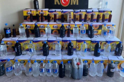 Gaziantep’te kaçak alkol üreticilerine operasyon: 1 gözaltı