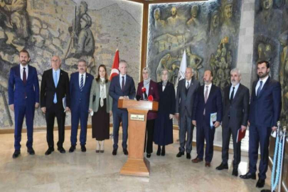 TBMM İnsan Hakları komisyonu üyelerinden Gaziantep Valiliğine ziyaret