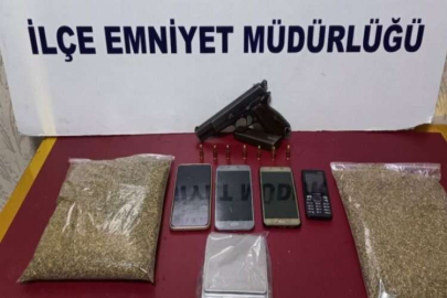 Gaziantep’te 618 gram bonzai ele geçirildi