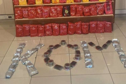 Gaziantep’te 88 kilogram kaçak nargile tütünü ele geçirildi