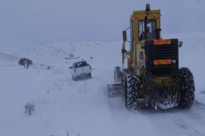Gaziantep'te 33 köy yolu ulaşıma kapalı