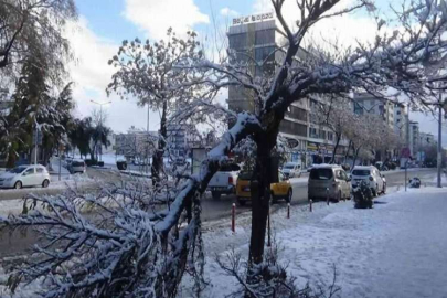 Kilis’te 109 köy yolu kar nedeniyle kapandı