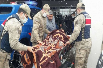 AFAD ve jandarma mağdur vatandaşların imdadına yetişti