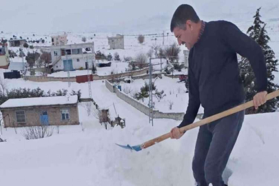 Kar Araban’da hayatı olumsuz etkiliyor