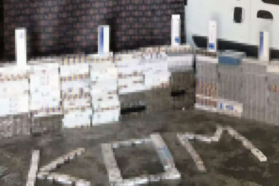 Gaziantep’te 2 bin 790 paket kaçak sigara ele geçirildi