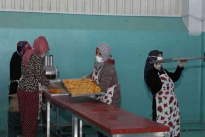 Oğuzelili kadınlar kurutulmuş meyve ihracatı hazırlığında