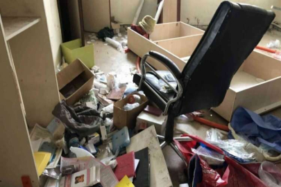 Gaziantep’te madde bağımlıları Aile Sağlığı Merkezini talan etti