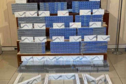 4 bin 970 paket kaçak sigara ele geçirildi