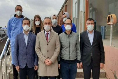 Vali Soytürk’den sağlık çalışımlarına teşekkür ziyareti