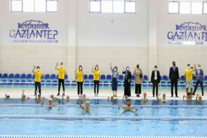 Gaziantep’teki spor salonu ve yüzme havuzlarından 147 bin kişi yararlandı