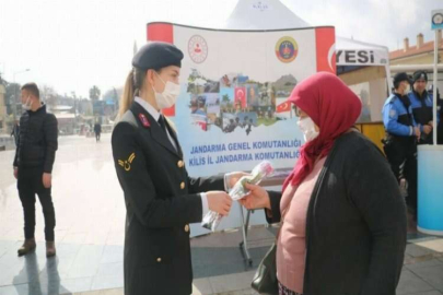 Jandarmadan 8 Mart kadınlar günü etkinliği