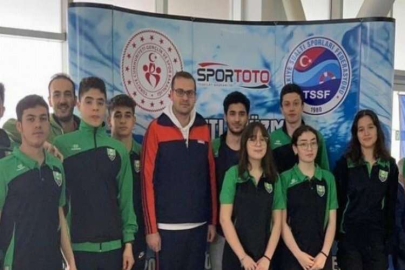 Bahar şampiyonasından 5 madalya ile döndüler