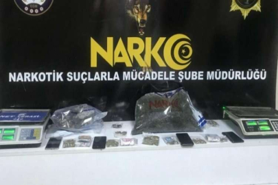 Gaziantep’te 5 kilo 700 gram esrar ele geçriidli