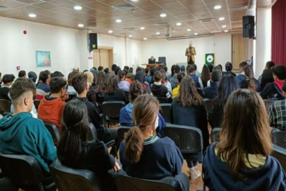 Öğrencilere avukatlık mesleği anlatıldı