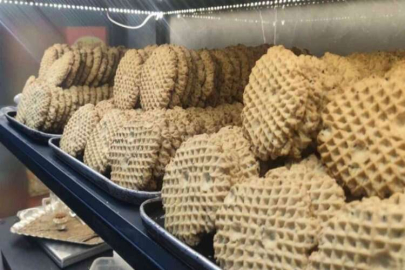 Ramazan çörekleri tezgahta