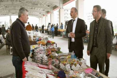 Araban’ın ilk kapalı semt pazar yeri hizmete girdi