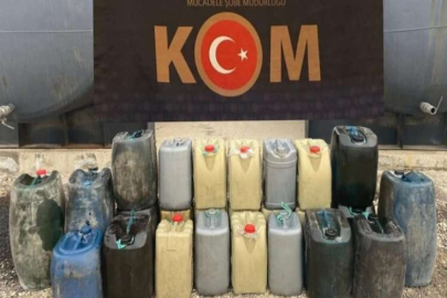 Gaziantep’te 620 litre kaçak akaryakıt ele geçirildi