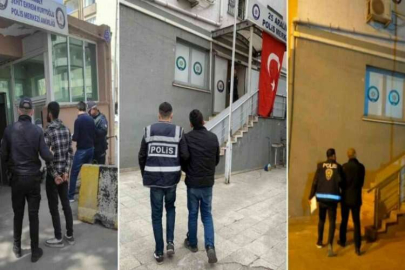 Aynı anda kameraya yakalanan hırsızlar yakalandı