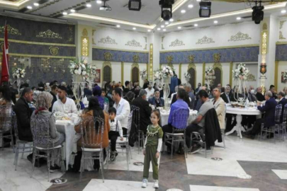 Şehit aileleri ve gaziler iftar yemeğinde bir araya geldi