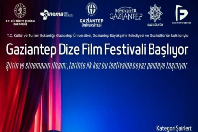 “Gaziantep dize film festivali” başlıyor