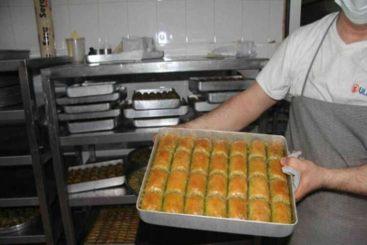 Baklavacıların Ramazan mesaisi sürüyor
