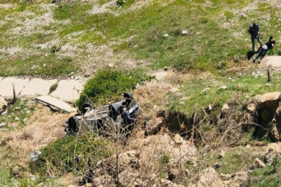 Otomobil şarampole yuvarlandı: 1 yaralı