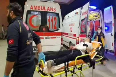 Bıçaklı kavga: 1 yaralı