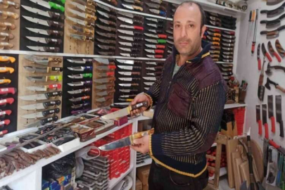 Üç kuşaktır geçimlerini bıçakçılıkla sağlıyorlar
